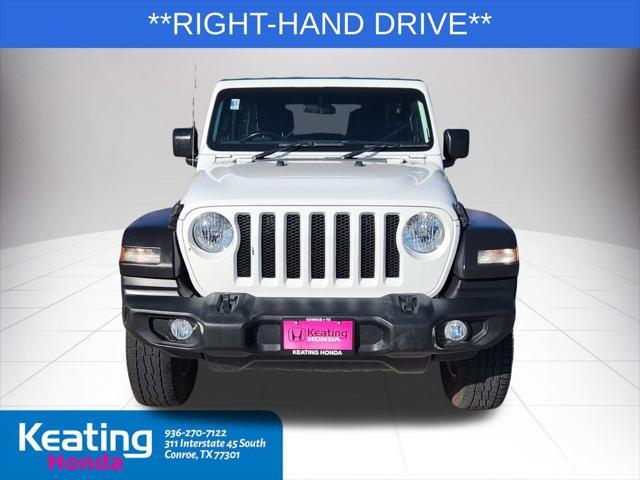 used 2021 Jeep Wrangler Unlimited car, priced at $24,560