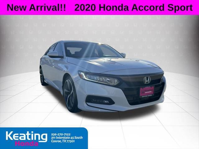 used 2020 Honda Accord car, priced at $18,809