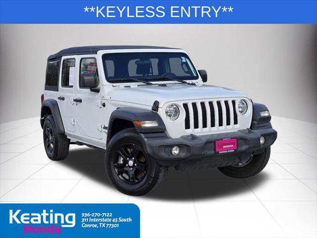 used 2021 Jeep Wrangler Unlimited car, priced at $24,688