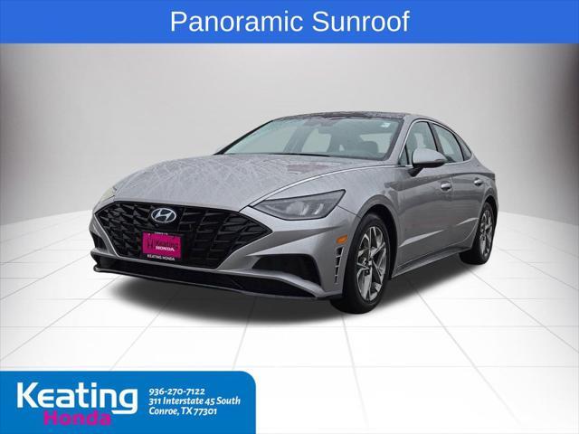 used 2021 Hyundai Sonata car, priced at $18,900