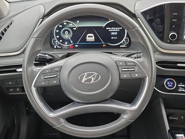 used 2021 Hyundai Sonata car, priced at $18,900