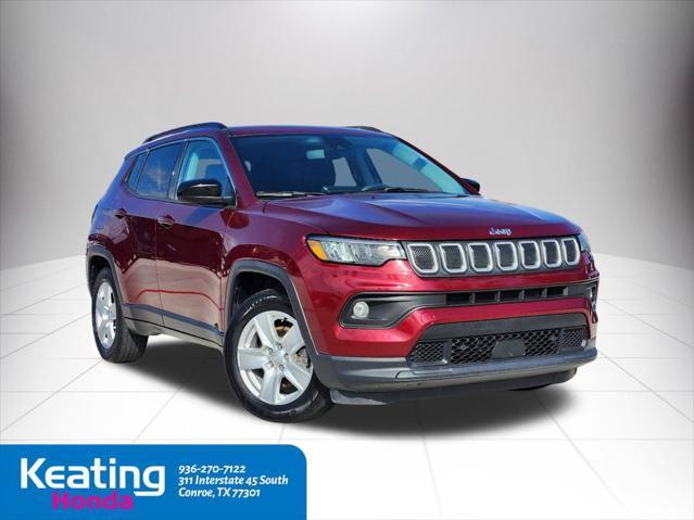 used 2022 Jeep Compass car, priced at $17,936