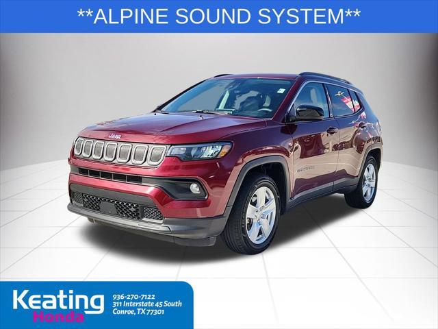 used 2022 Jeep Compass car, priced at $17,936