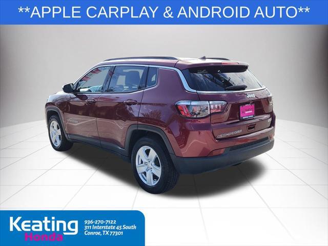 used 2022 Jeep Compass car, priced at $17,936