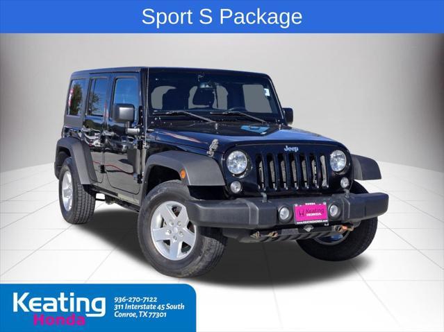 used 2015 Jeep Wrangler Unlimited car, priced at $18,500