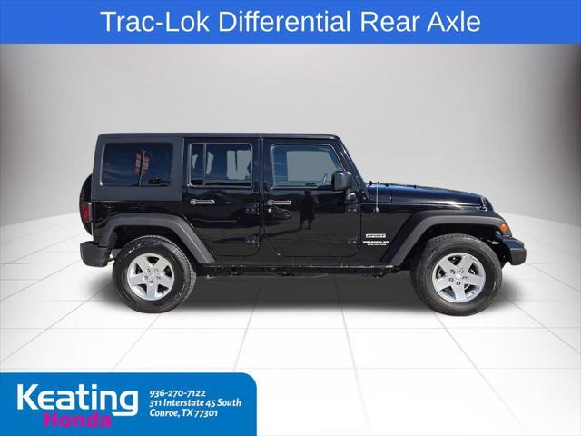 used 2015 Jeep Wrangler Unlimited car, priced at $18,500