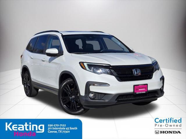 used 2022 Honda Pilot car, priced at $29,401