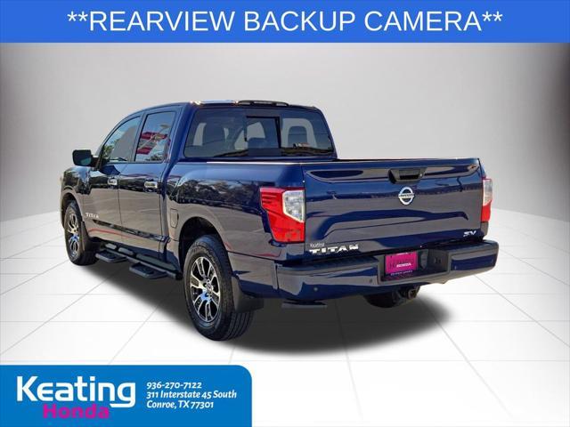 used 2021 Nissan Titan car, priced at $24,847