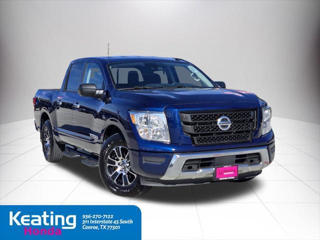 used 2021 Nissan Titan car, priced at $24,847