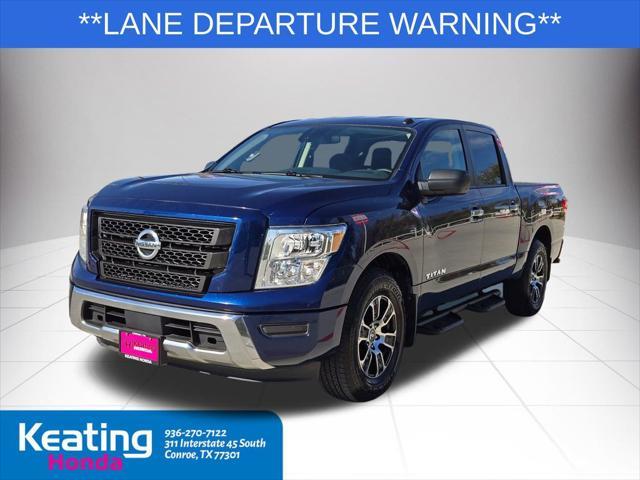 used 2021 Nissan Titan car, priced at $24,847