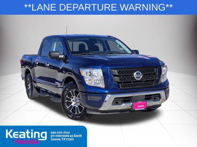 used 2021 Nissan Titan car, priced at $24,847