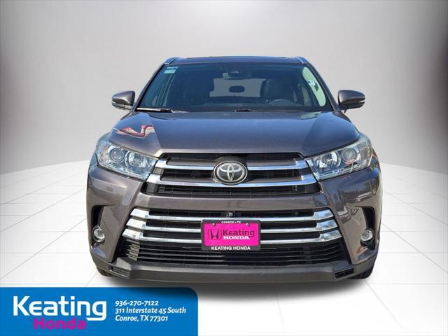 used 2019 Toyota Highlander car, priced at $29,199