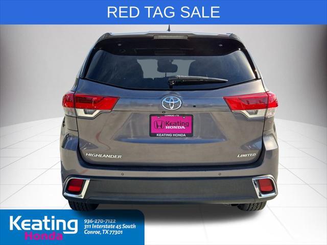 used 2019 Toyota Highlander car, priced at $27,061