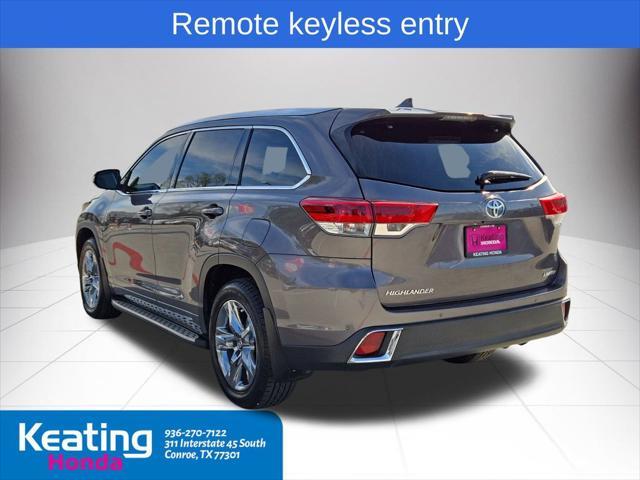 used 2019 Toyota Highlander car, priced at $27,061