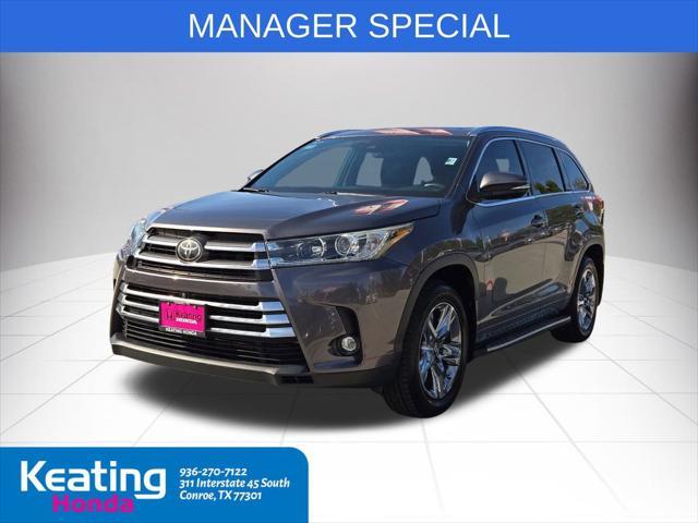 used 2019 Toyota Highlander car, priced at $27,061