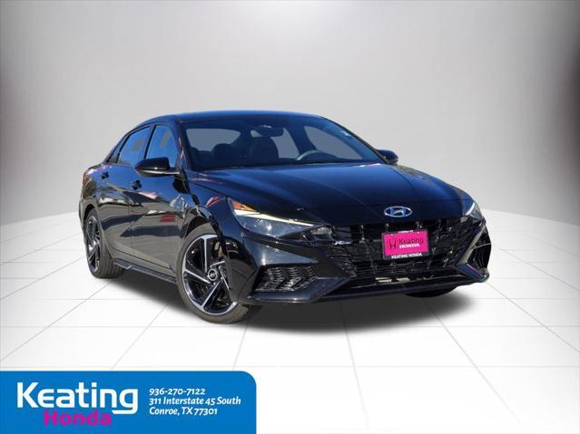 used 2023 Hyundai Elantra car, priced at $22,337