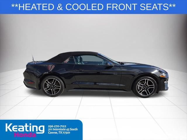 used 2022 Ford Mustang car, priced at $20,879