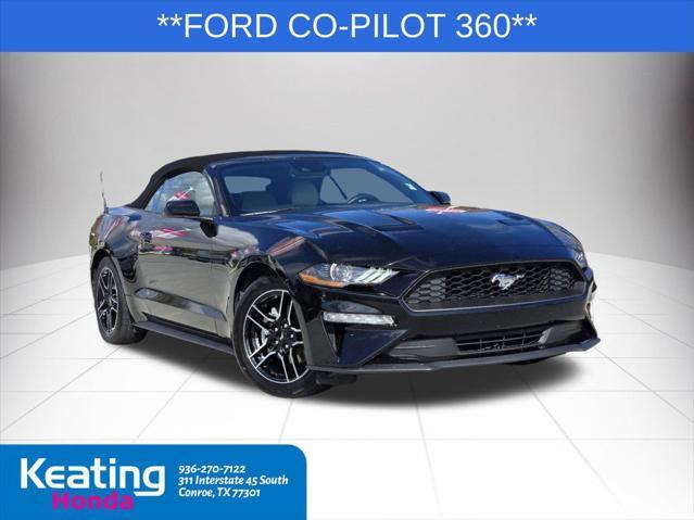 used 2022 Ford Mustang car, priced at $20,879