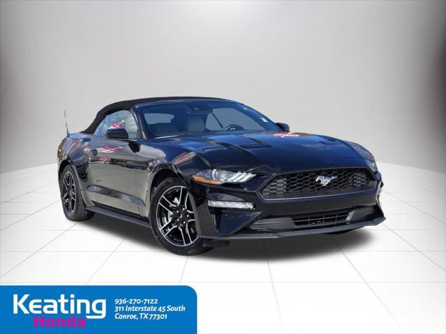 used 2022 Ford Mustang car, priced at $20,879