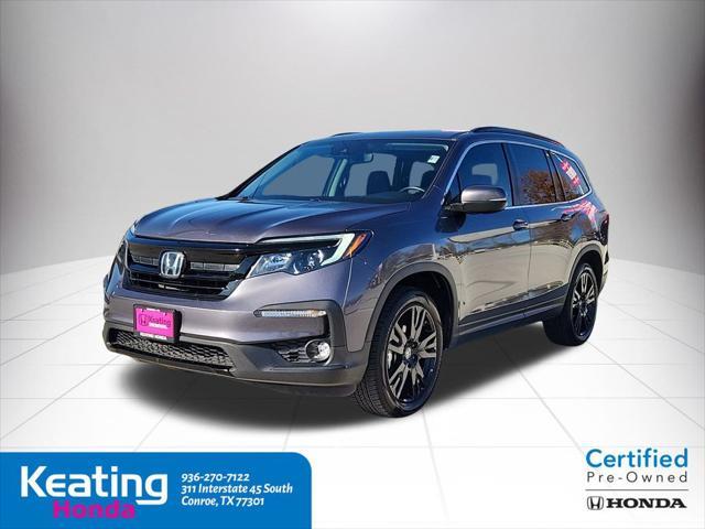 used 2022 Honda Pilot car, priced at $27,840