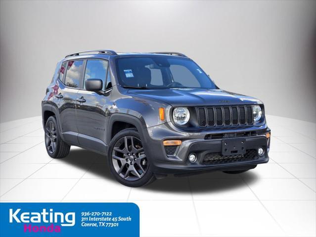 used 2021 Jeep Renegade car, priced at $17,153