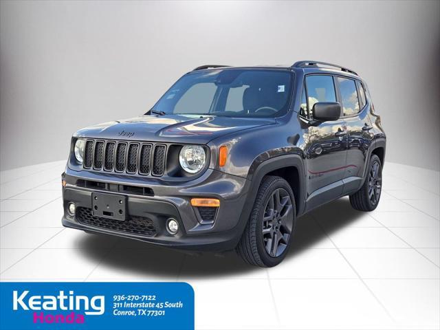 used 2021 Jeep Renegade car, priced at $17,153