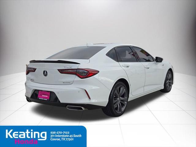 used 2023 Acura TLX car, priced at $37,422