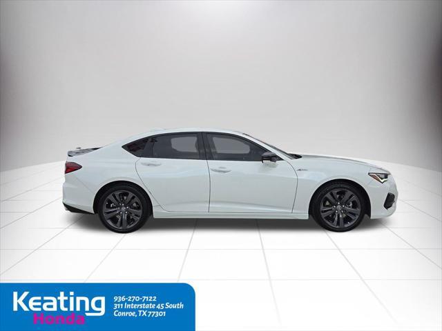 used 2023 Acura TLX car, priced at $37,422