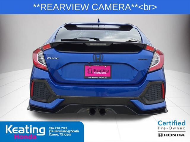 used 2018 Honda Civic car, priced at $18,543