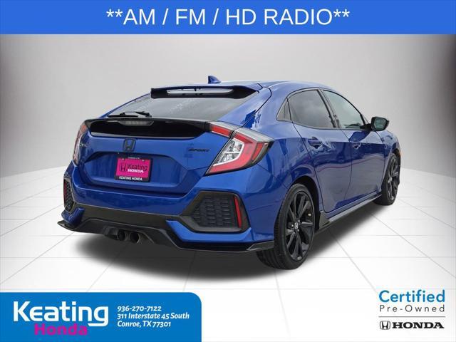 used 2018 Honda Civic car, priced at $18,543