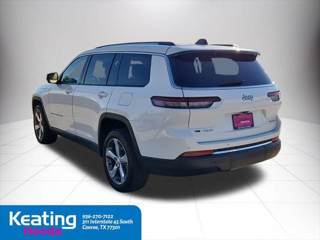 used 2021 Jeep Grand Cherokee L car, priced at $28,699