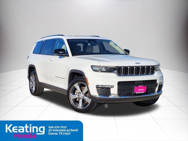 used 2021 Jeep Grand Cherokee L car, priced at $28,100