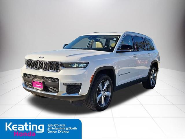 used 2021 Jeep Grand Cherokee L car, priced at $28,699