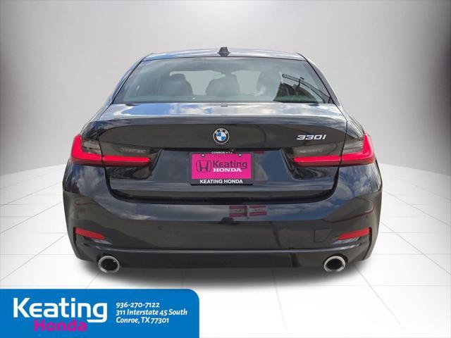 used 2023 BMW 330 car, priced at $32,825