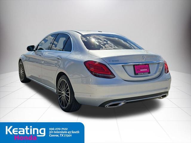 used 2021 Mercedes-Benz C-Class car, priced at $27,599