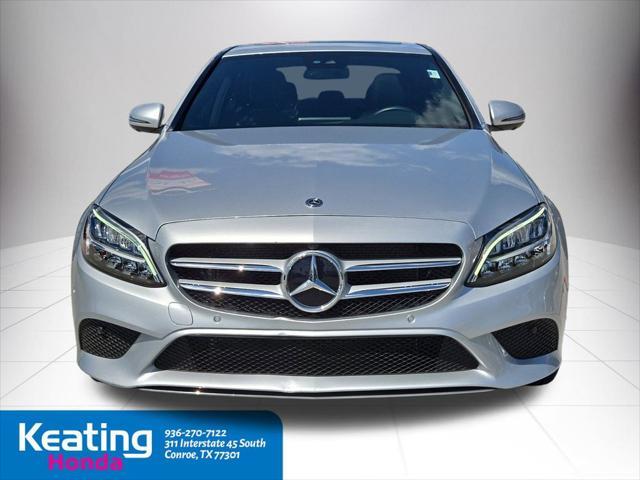 used 2021 Mercedes-Benz C-Class car, priced at $27,599