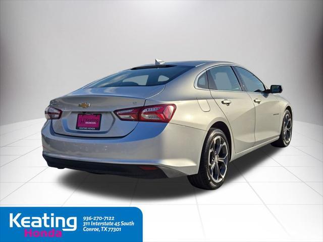 used 2022 Chevrolet Malibu car, priced at $16,744