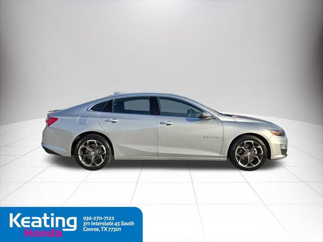 used 2022 Chevrolet Malibu car, priced at $16,744