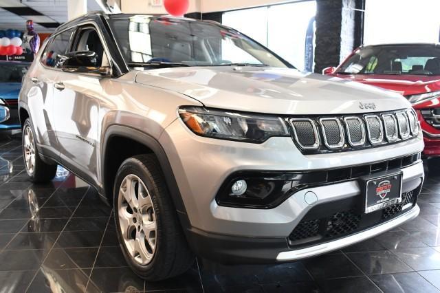 used 2022 Jeep Compass car, priced at $21,995