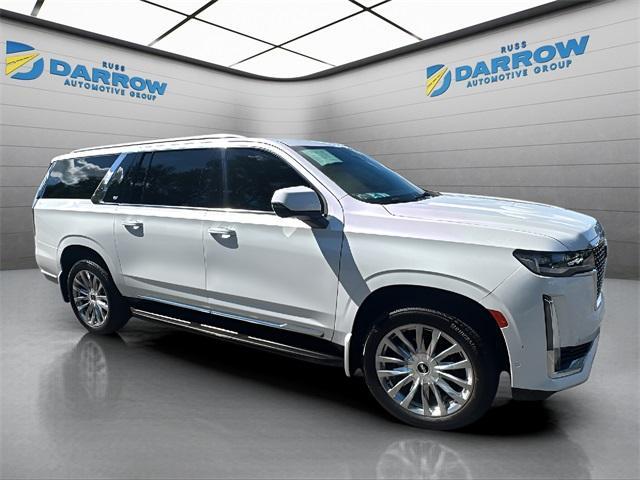 used 2023 Cadillac Escalade ESV car, priced at $69,430