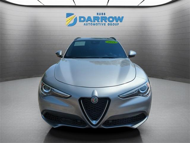 used 2021 Alfa Romeo Stelvio car, priced at $25,500