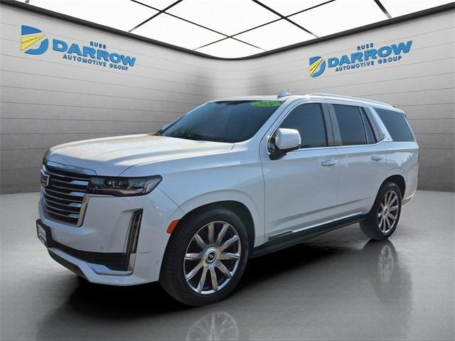 used 2021 Cadillac Escalade car, priced at $59,200