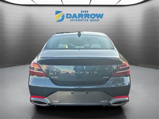 used 2024 Genesis G70 car, priced at $29,387