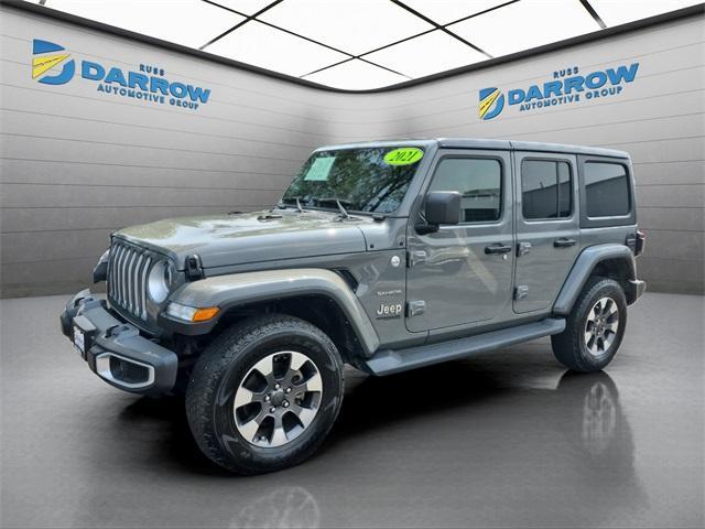 used 2021 Jeep Wrangler Unlimited car, priced at $32,900