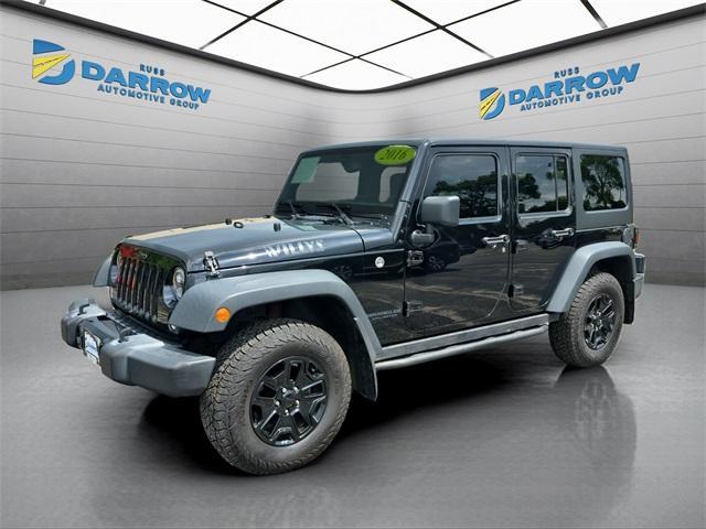 used 2016 Jeep Wrangler Unlimited car, priced at $16,990