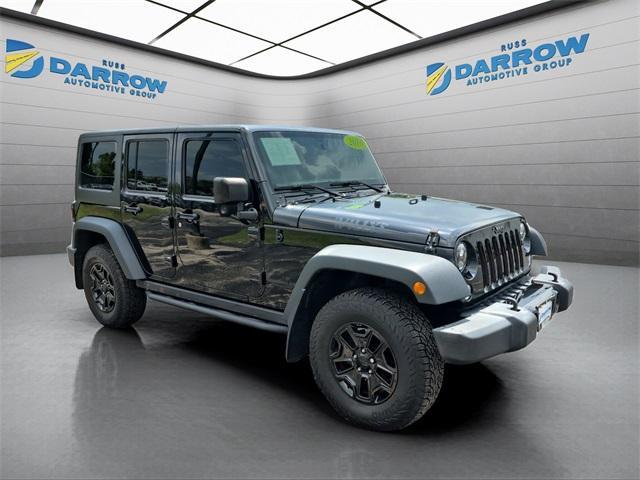 used 2016 Jeep Wrangler Unlimited car, priced at $16,990