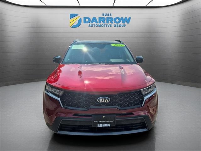 used 2021 Kia Sorento car, priced at $20,300