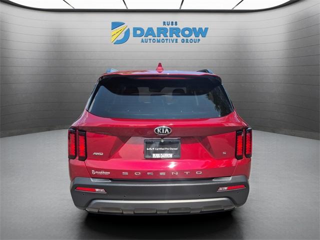 used 2021 Kia Sorento car, priced at $20,300