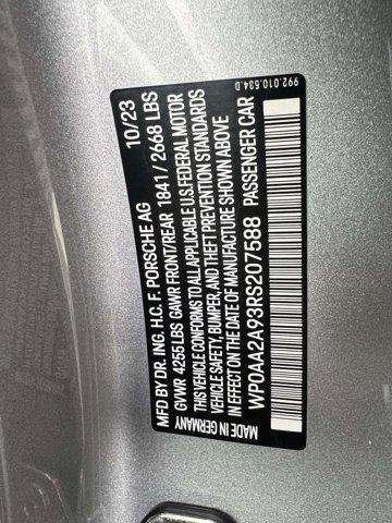 used 2024 Porsche 911 car, priced at $146,888