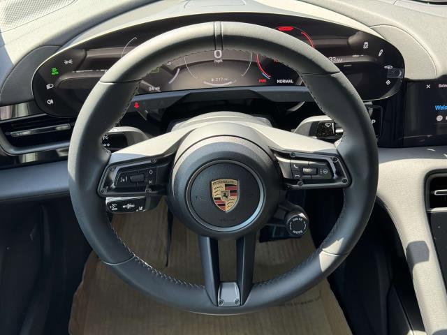 new 2025 Porsche Taycan car, priced at $119,255